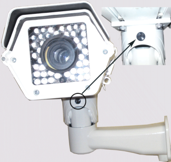 surveillance cameras with audio recording capability