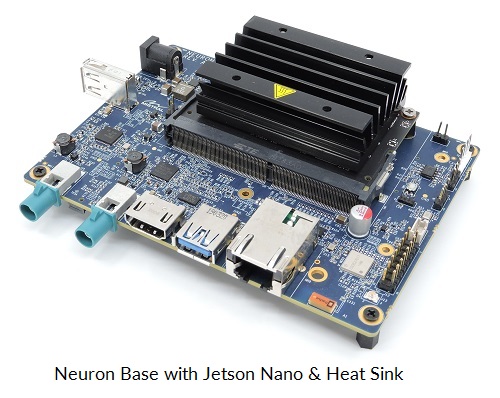 NVIDIA Jetson Nano, NVIDIA Jetson Xavier NX, NVIDIA Nano carrier board, NVIDIA Neuron Board