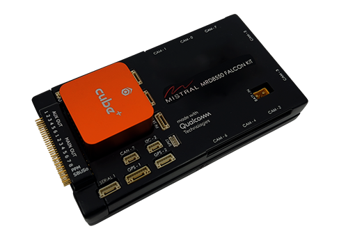 MRD8550 Falcon Kit, QCS8550 Drone Controller, MRD8550 drone controller, intelligent edge controller, Edge AI drone controller